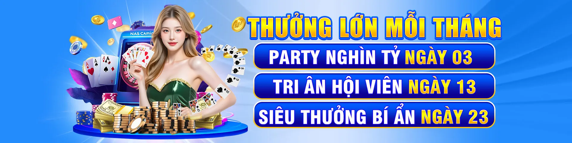 Sảnh VIP sang trọng của mayclub casino với ánh sáng vàng và xanh lá, thể hiện đẳng cấp độc quyền
